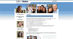Desktop Screenshot of lifetomotion.com